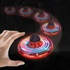 Induction Floating Fingertip Spinning Top Ufo Luminous Slewing Flying Ball Flying Toy Decompression Black Technology Adult Toys