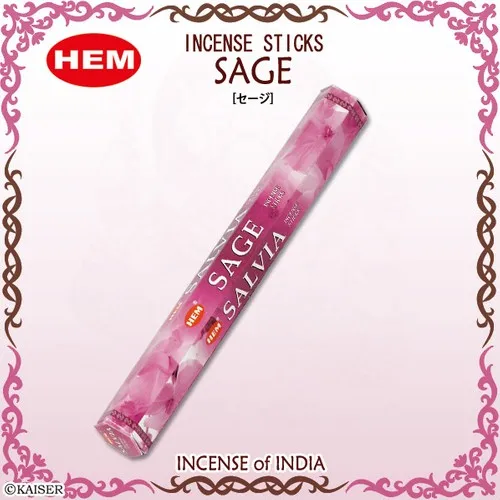 Entrambi I Bastoncini Di Incenso Salvia Salvia-Incenso Salvia 20 Pz