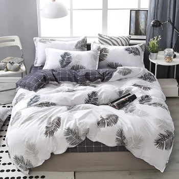 

Cotton Bedding Sets, Home Textile Twin King Queen Size Bed Set Bedclothes with Bed Sheet Comforter set Pillow case