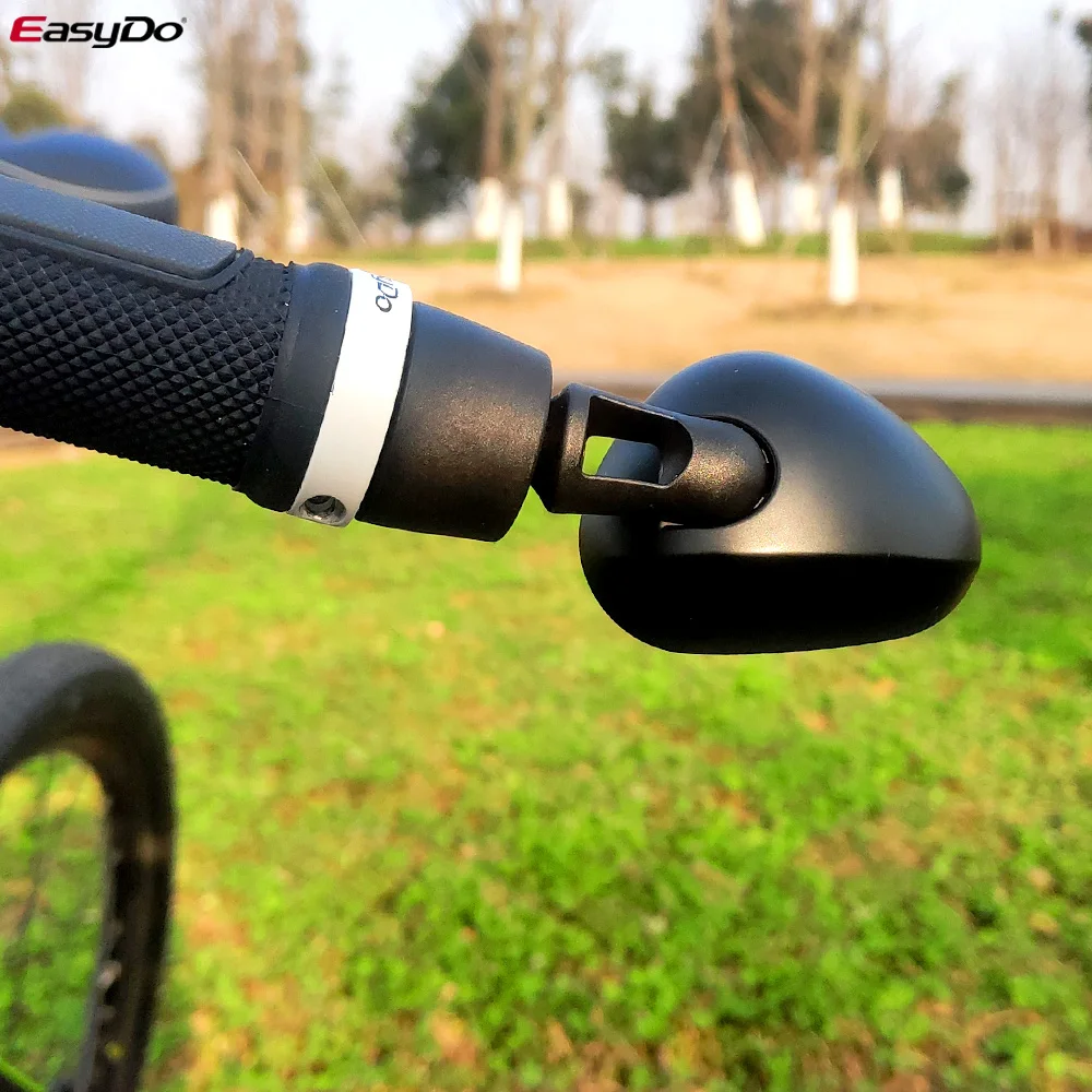 MTB Mirror Bike Rear View Bar End Sight Reflector Adjustable Left Mirror for Electric Scooter Road bike Easydo bicycle rearview mirror bike handlebar mirror motorcycle rearview mirror