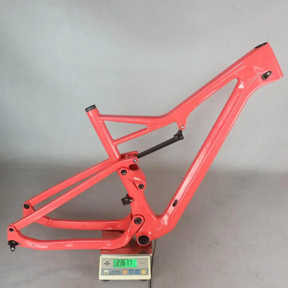 Полная подвесная рама 29er boost под заказ краска 27,5 er plus 148X12 мм углеродное волокно T800 MTB рама FM036