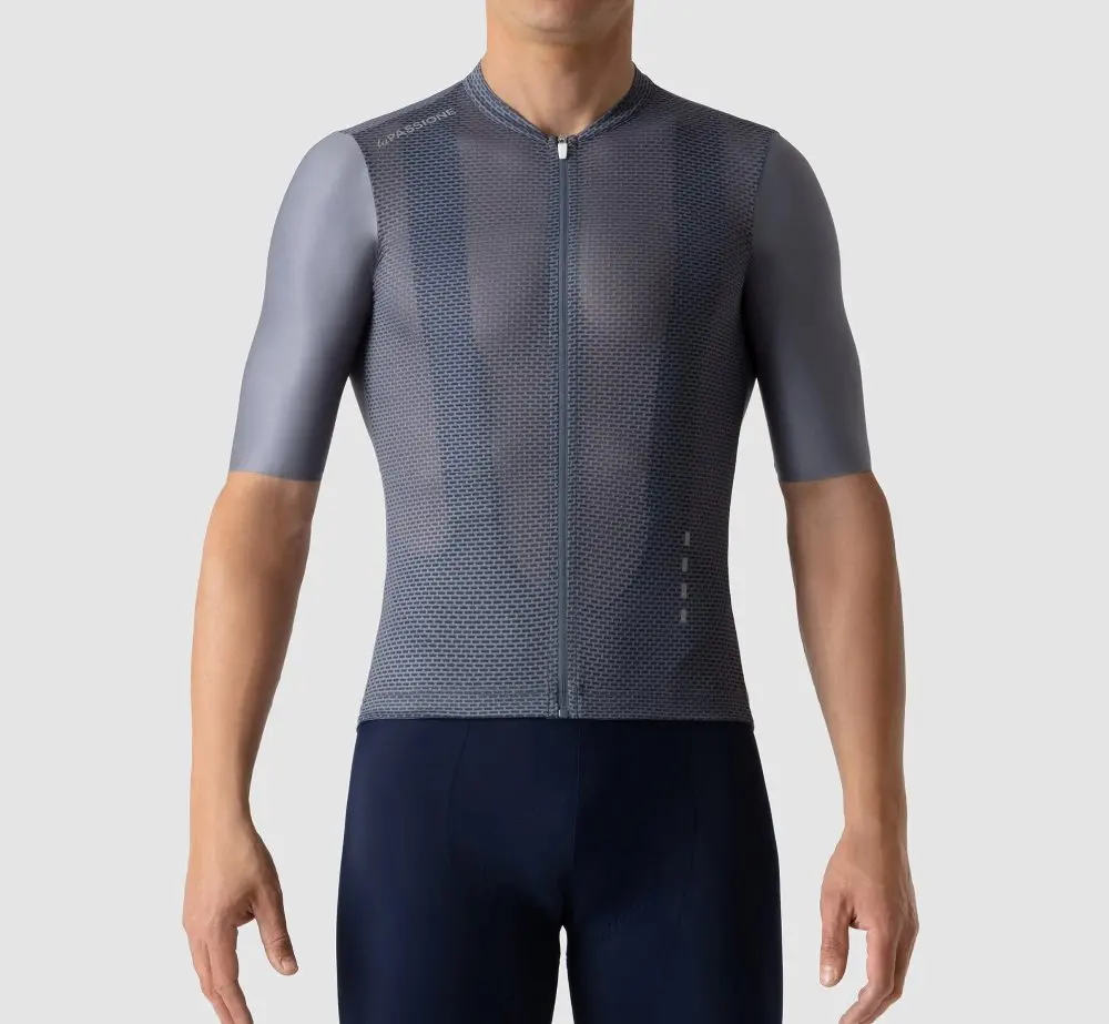 Italy-La-passione-Lightweight-JERSEY-gray-PRO-TEAM-AERO-short-sleeve-cycling-jerseys-ROAD-mesh-Ropa