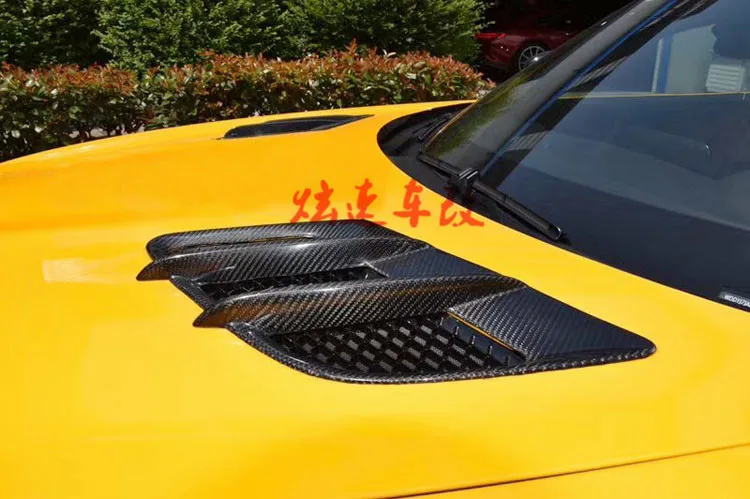 Подходит для Mercedes Benz AMG GT refit углеродная волоконная машина для покрытия вентиляционного отверстия