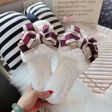 

Women Shoes for Women 2020 Ladies Fur Fluffy Flip Flops Cotton Slippers Winter Shoes Warm Indoor Boots Cotton Sandal