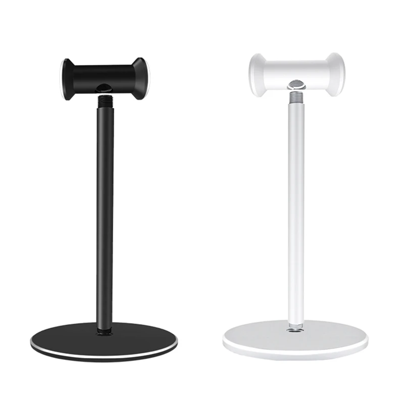 

Detachable Metal Headphones Holder Aluminum Alloy Stand Stable Desktop Bracket With Silicone Pad For Gaming Headsets