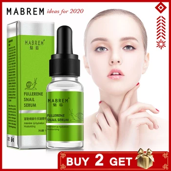 

Fullerene Snail Anti-wrinkle Serum Deep Hydration Anti-wrinkle Repair Increase Skin moisturizing Elasticity Ampoules Whitening