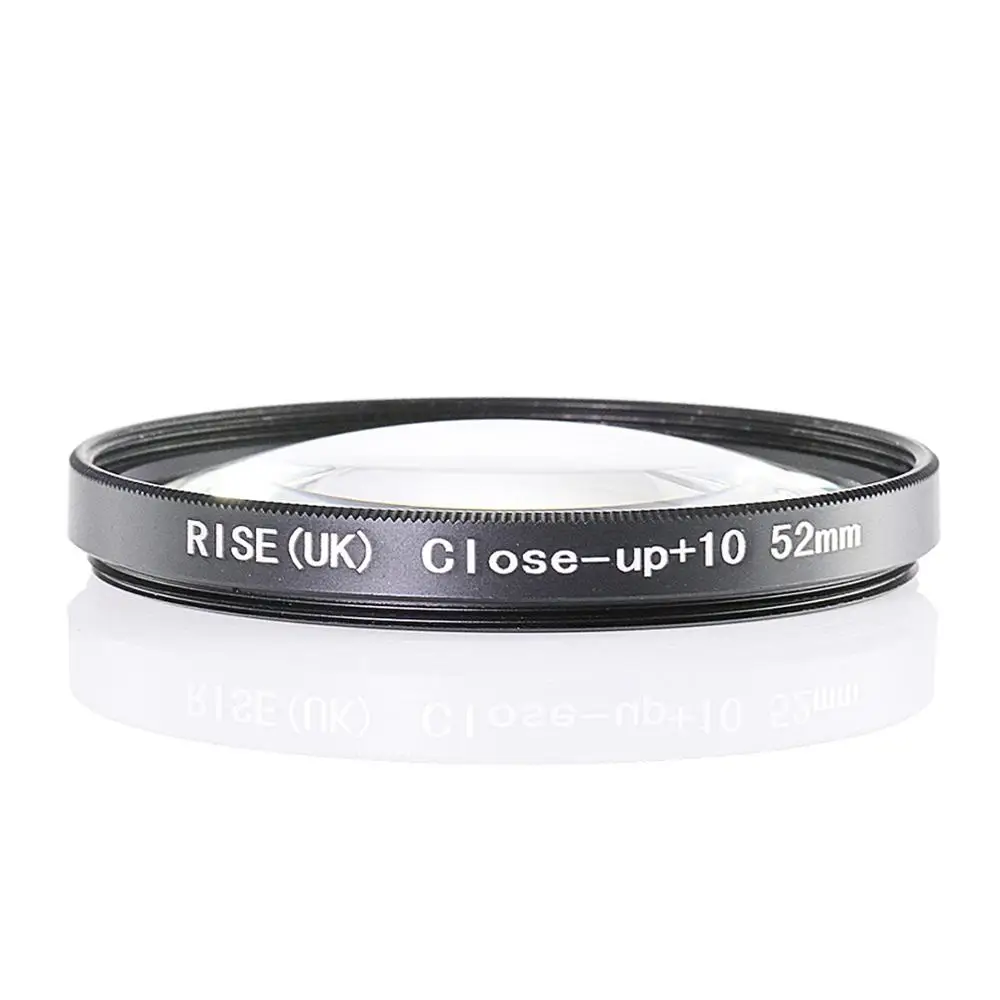 RISE(UK) 52mm Close-Up +10 Macro Lens Filter for Nikon Canon SLR DSLR Camera | Электроника