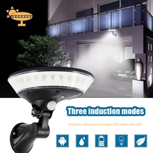 Светодиодный солнечный свет водонепроницаемый уличная Солнечная лампа датчик движения настенный индукционный светильник садовый декоративный светильник для вечеринок тропинка света