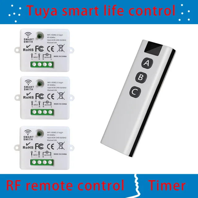 3 Rceiver 1 remotes