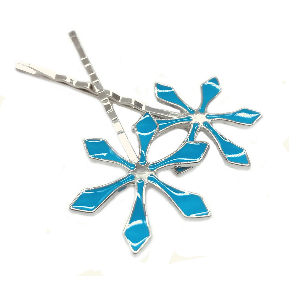 

Bsarai Bleach Inoue Orihime snowflake Cosplay Hairpin headwear Hair Clip