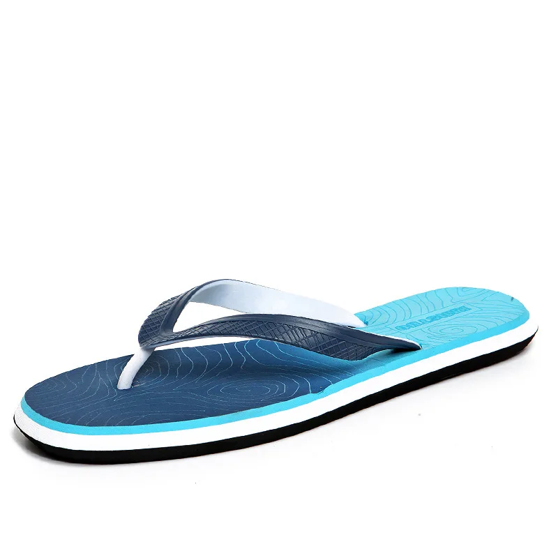 

Summer men's flip-flops wholesale Man is cool slippers sandals gradient drag home home cool slippers