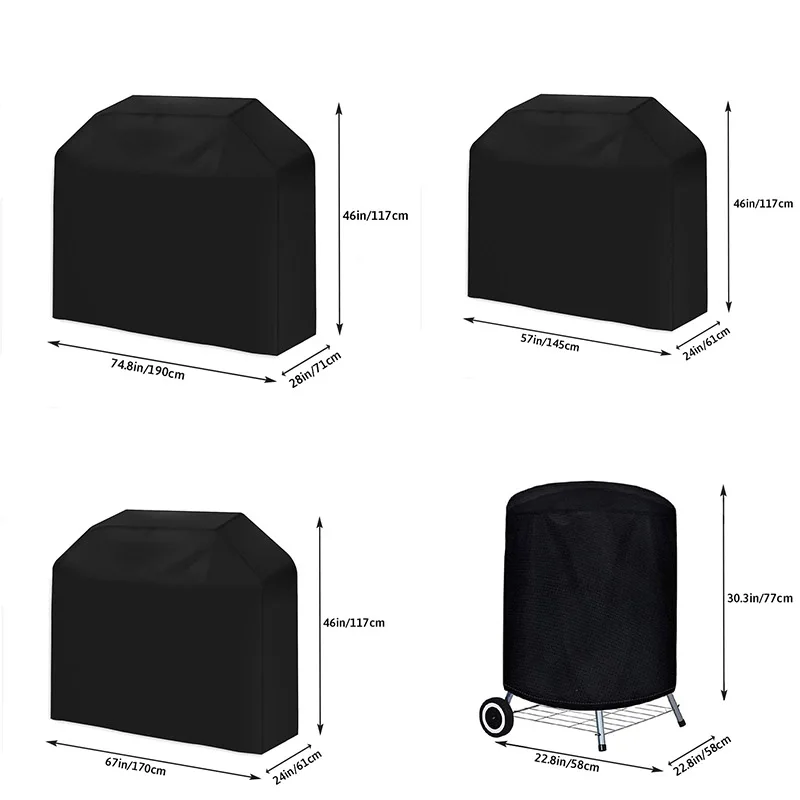 Copertura Per Barbecue Impermeabile Accessori Per Griglia Per Barbecue Antipolvere E Pioggia La Griglia Per Barbecue A Gas In Carbonio