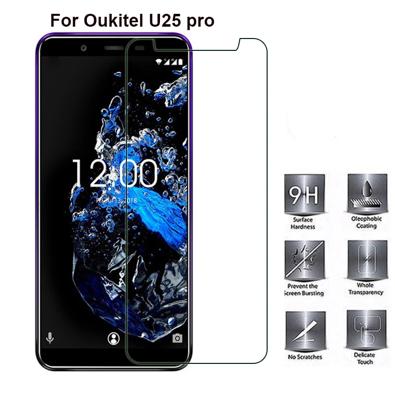 Закаленное стекло для Oukitel U25 PRO Premium 9H 2.5D Взрывозащищенная защитная пленка экрана