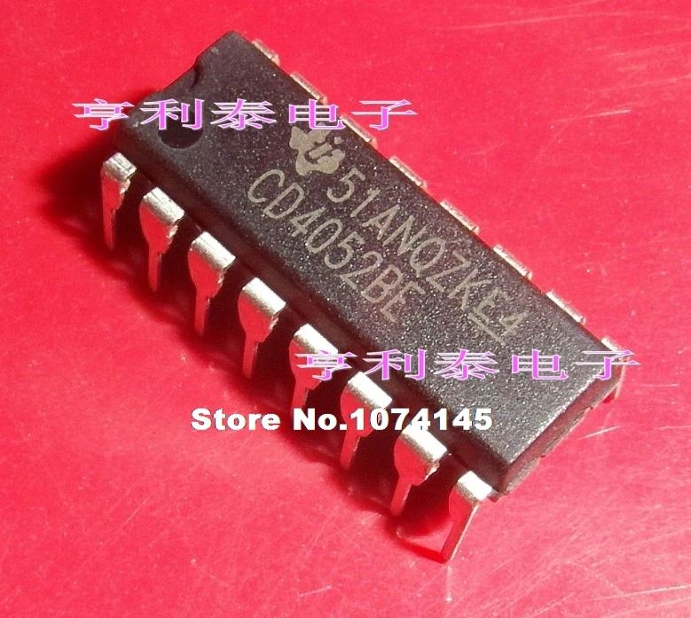 

10pcs/lot CD4052BE HEF4052