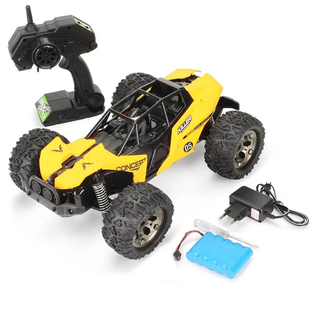 RCTBOX 1/12 2,4 г 2WD щеточный двигатель и ESC желтый зеленый высокоскоростной 25 км/ч RC автомобиль десерт ошибка игрушечные модели автомобилей для мальчиков детей