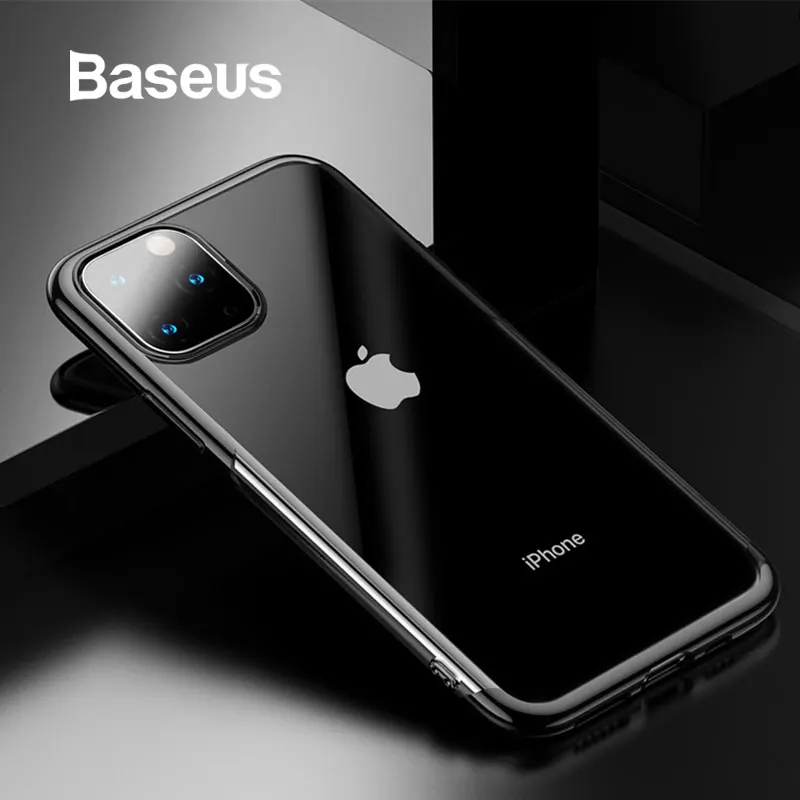 Baseus Full Cover Protetion for iPhone 11Case New Cover for iPhone 11 Pro Max Phone Case Clear Capa Coque Back Phone Cover Case