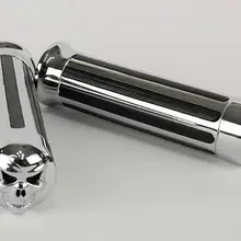 Мотоцикл Череп полоса хромированные рукоятки рукоятка для Softail