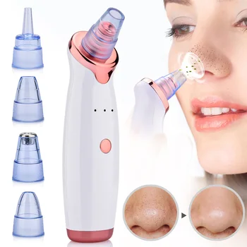 

Electric Acne Blackhead Remover Vacuum Suction Facial Pore Clean Electric Skin Care Facial Pore Clean Machine with 5pcs Suction