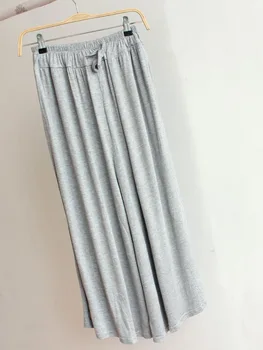 

Sweatpants Spring Summer Trousers Women 2020 Wide Leg High-Waisted Boho Baggy Modal Cotton Casual Pants Streetwear Women WF190