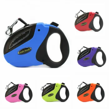 

Dogs Pet Accessories Automatic Retractable Leashes for Dogs Roulette 5M Long Rope Lead for Large Dog Extending Walking Leading