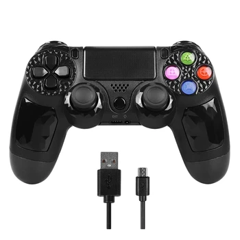 

Bluetooth Wireless Controller for PS4 PS3 Remote Control Joystick with Six-Axis Micro-USB Multi-Press Clickable