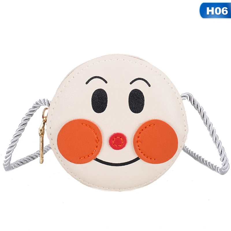 BB6891H06 Мультфильм ребенок девочка милый лук кожаные рюкзаки мода Кроссбоди мешок с нарисованным животным ребенок плеча Сумка - Цвет: BB6891H06
