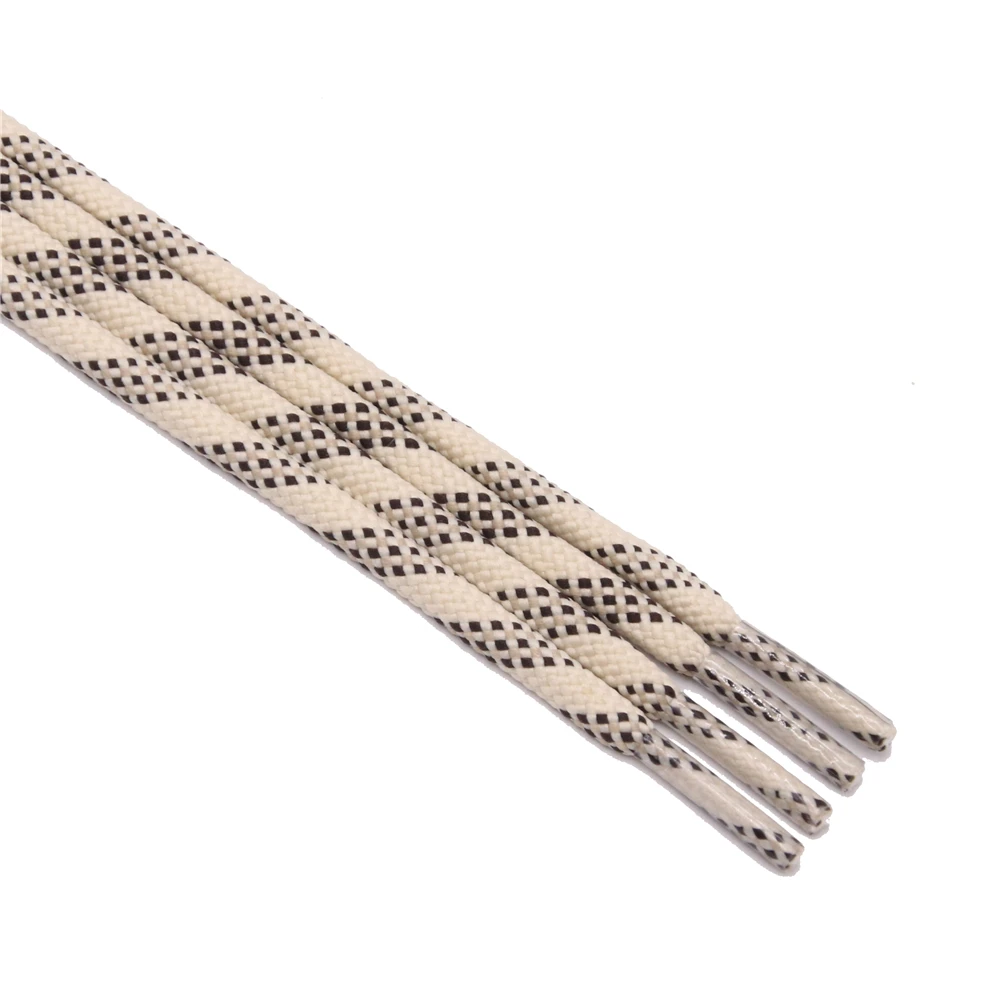 Coolstring 5mm Spiral Twill Shoelaces 60-180cm 7 Colours Rope Men Women Sneaker Laces Adult Kid‘s Round Sport Shoes Polyester