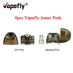 Vapefly Jester Pod 2 мл емкость картриджа 0.5ohm сетка катушка мешковатая Pod & RBA DIY Pod Vapefly Jester Kit Pod система электронной сигареты