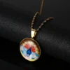 Lalish Pendant Chain Necklace Yezidi Faith Pilgrimage Jewelry 5