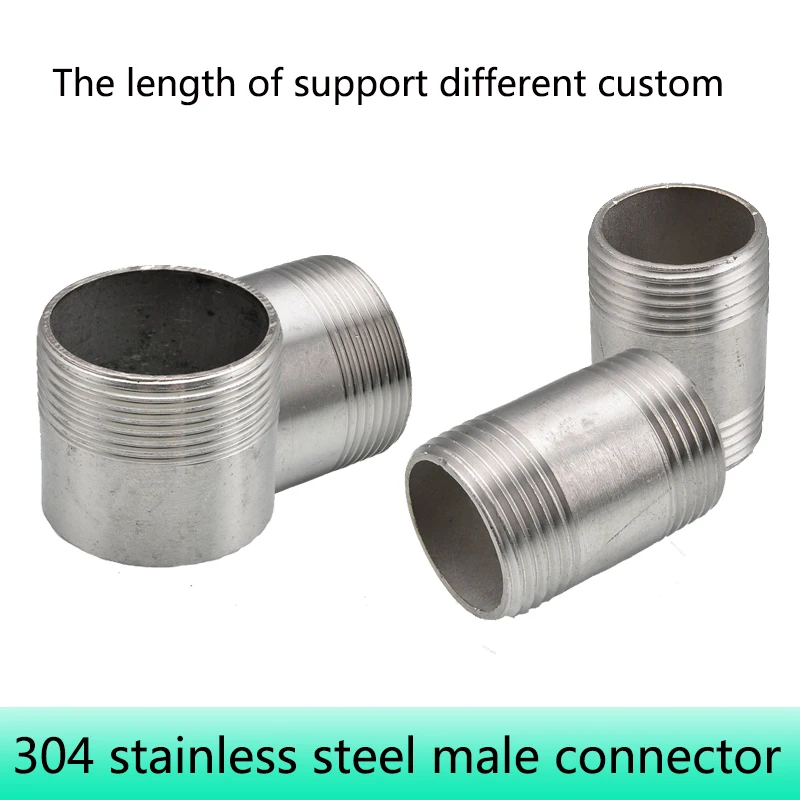 1/8 &quot1/4" 3/8 &quot1/2" 3/4 &quot1" фитинги BSP с наружной резьбой короткая ниппель 304 из