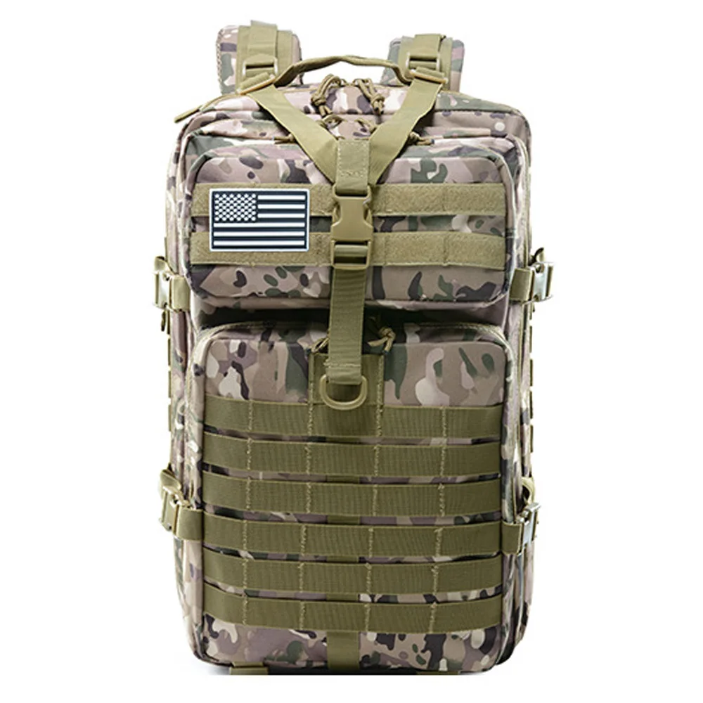 CP 50л Mochila военный тактический рюкзак водонепроницаемый мужской открытый большой вместительный Многофункциональный рюкзак походная альпинистская сумка - Цвет: CP