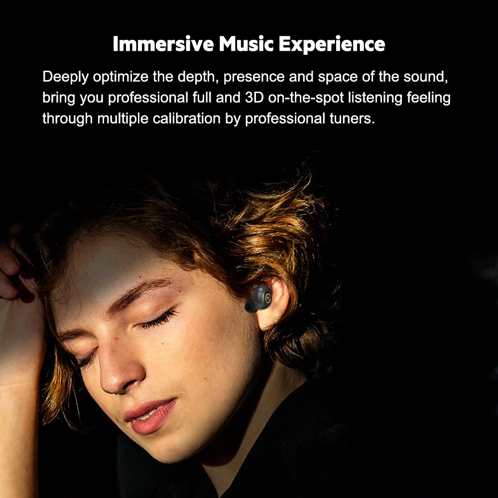 Marvel Certified Mini Bluetooth V5.0 Iron Man TWS Wireless Earphones  Stereo Captain America Support Linking Two Smartphone