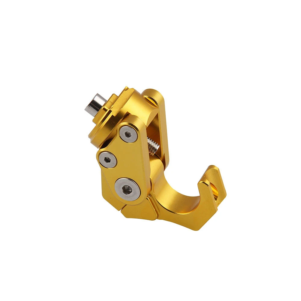 Аксессуары для мотоциклов CNC алюминиевый утолщенный складной крючок для шлема багажный крючок для одежды