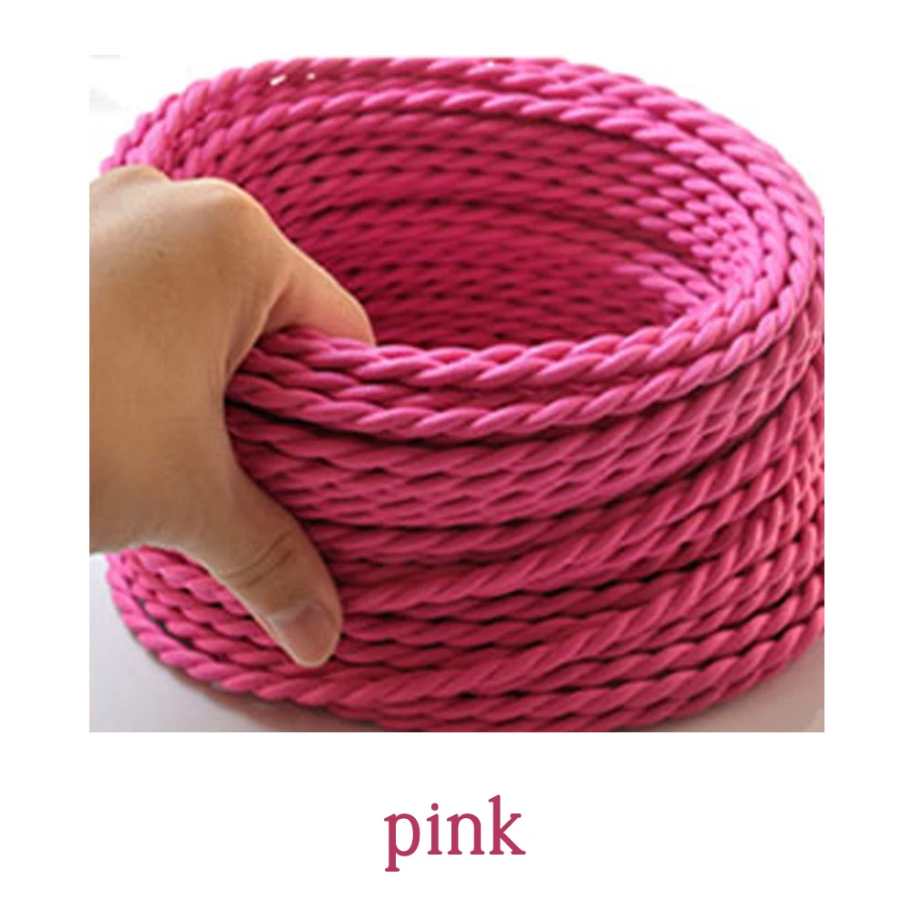 Cavo Elettrico Intrecciato Retrò Color Oro 2x0,75mm 25m | Leroy Merlin - Foto 3