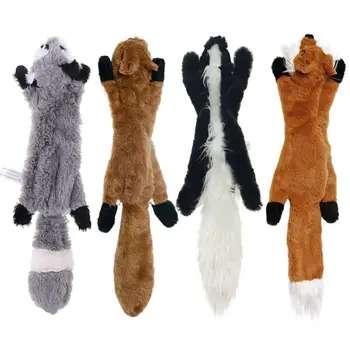 

No-filled Dog Sound Toy with Humming Pet Simulation Animal Dogs Bite Molar Chew Toys C6UE