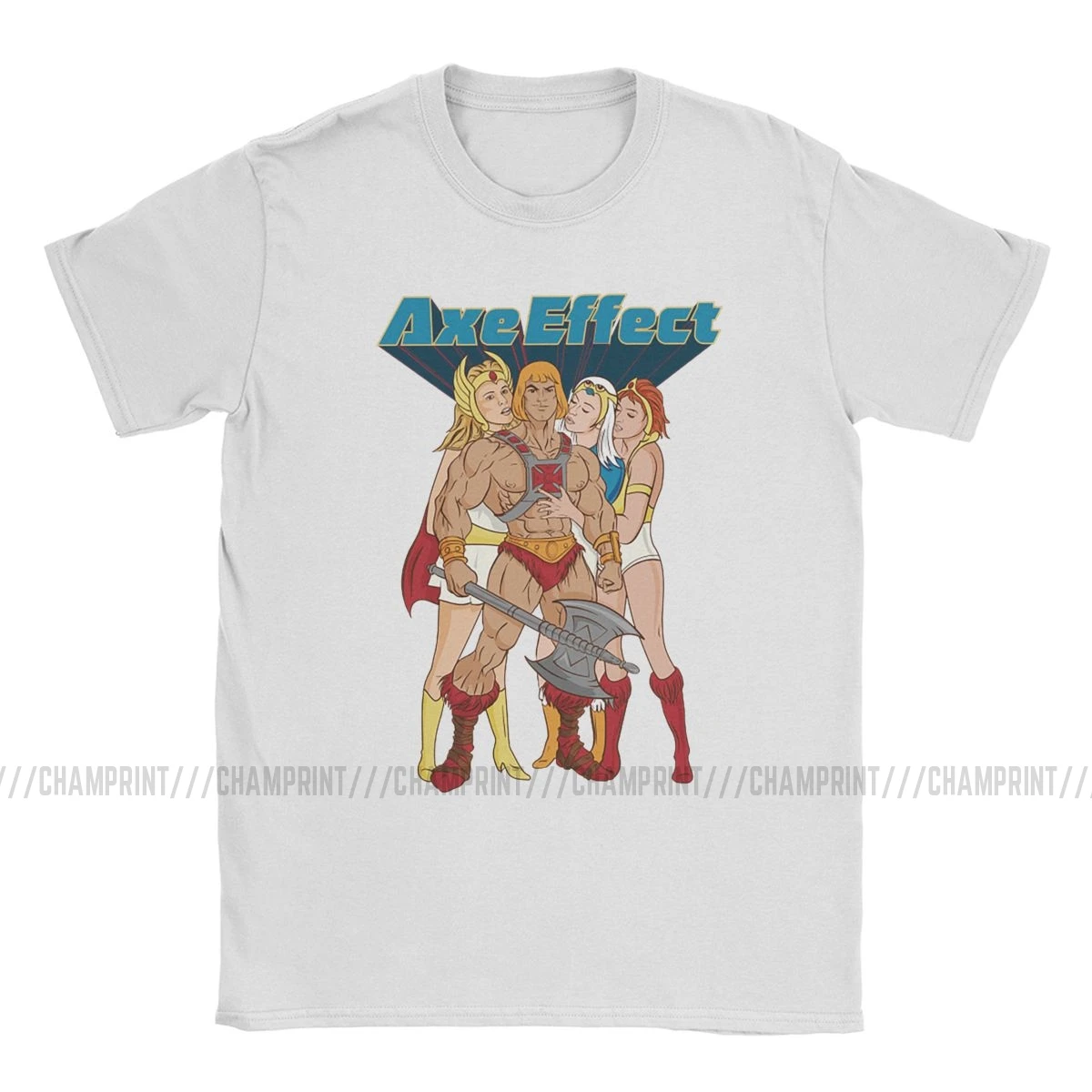 The Axe Effect He Man He-Man Masters Of The Universe мужские футболки Skeletor 80s She-Ra Beast футболки с короткими рукавами из хлопка