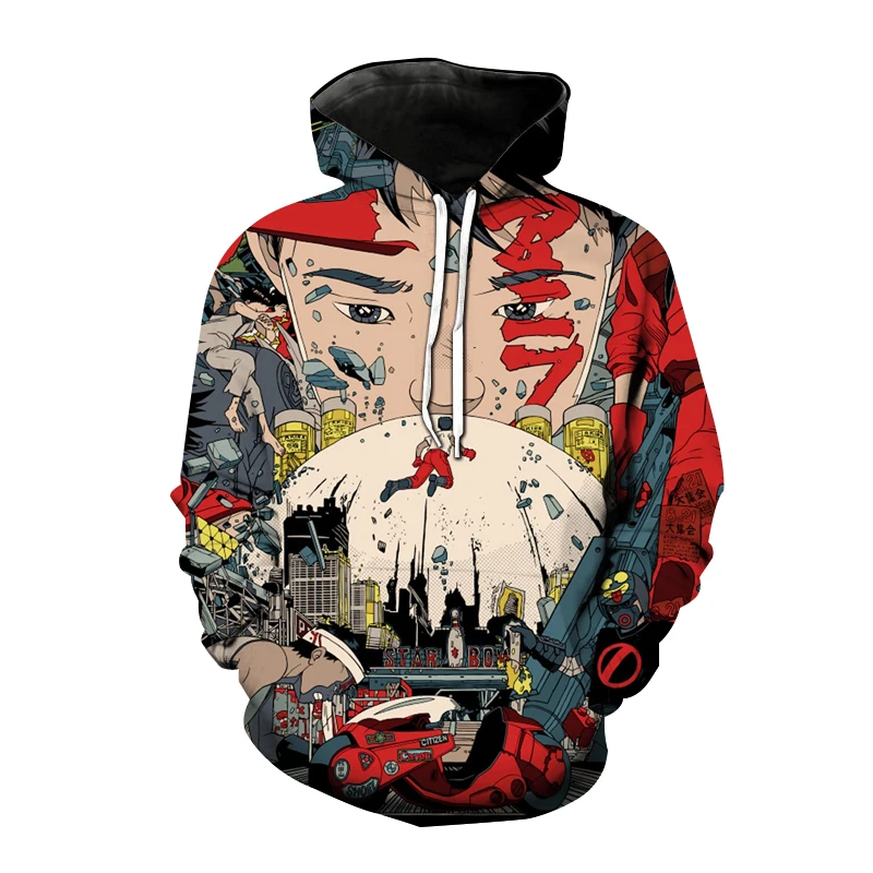Vendedor Caliente Sudadera con capucha para hombre y mujer, prenda deportiva masculina de gran tamaño con estampado 3D de Akira, jersey de chándal de estilo Hip Hop de estilo Casual a la moda, Unisex 33mj6OQVy1a