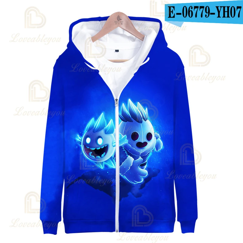 

3T - 18T Sweatshirts Browls Game Cartoon Star Heroes Hoodie Student Shelly Leon PRIMO Plush Hoodies Gifts for Kids Tops