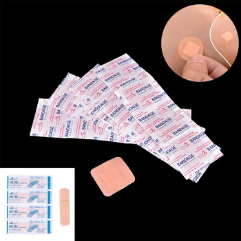 

20pcs Bandages Adhesive Bandages Hemostasis Band aid Sterile Stickers Wound Plaster First Aid For Kids Children Skin Care
