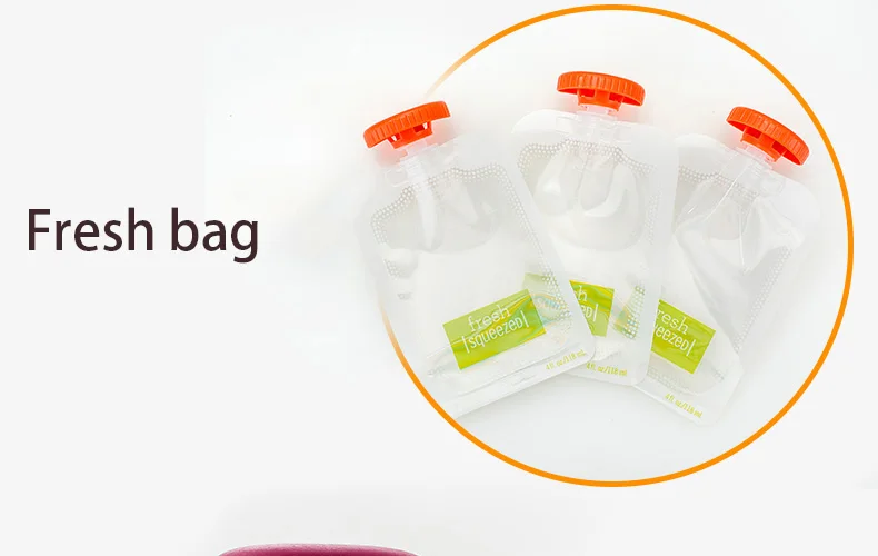 Детское питание производитель делает органические продукты для новорожденных свежие фрукты емкости для сока хранения для кормления детей изоляционные сумки