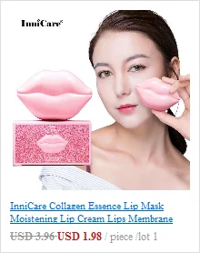 Innicare Cute Moisturizing Lip Mask Portable Lip Mask Exfoliating Labial Membrane Traveling Mini Lips Patch Korean Skin Care
