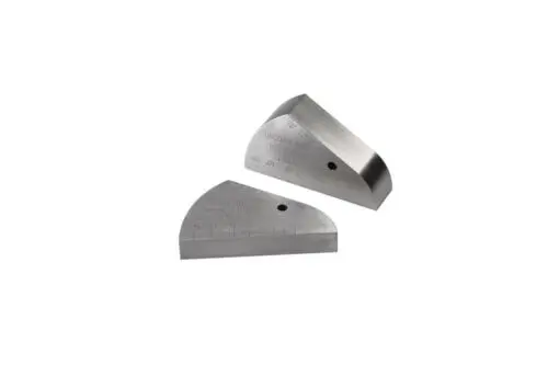 1018 Steel IIW2 (V2) Ultrasonic Calibration Block UT block 12.5mm thickness 5mm hole diam