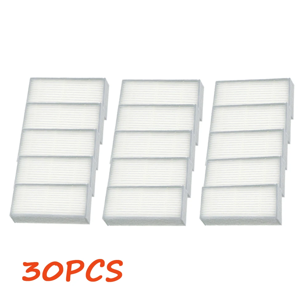 

30pcs Vacuum Cleaner Filters HEPA Filter FOR CHUWI V3 for iLife X5 V5 V3+ V5PRO ECOVACS CR130 cr120 CEN540 CEN250 Cleaner Parts