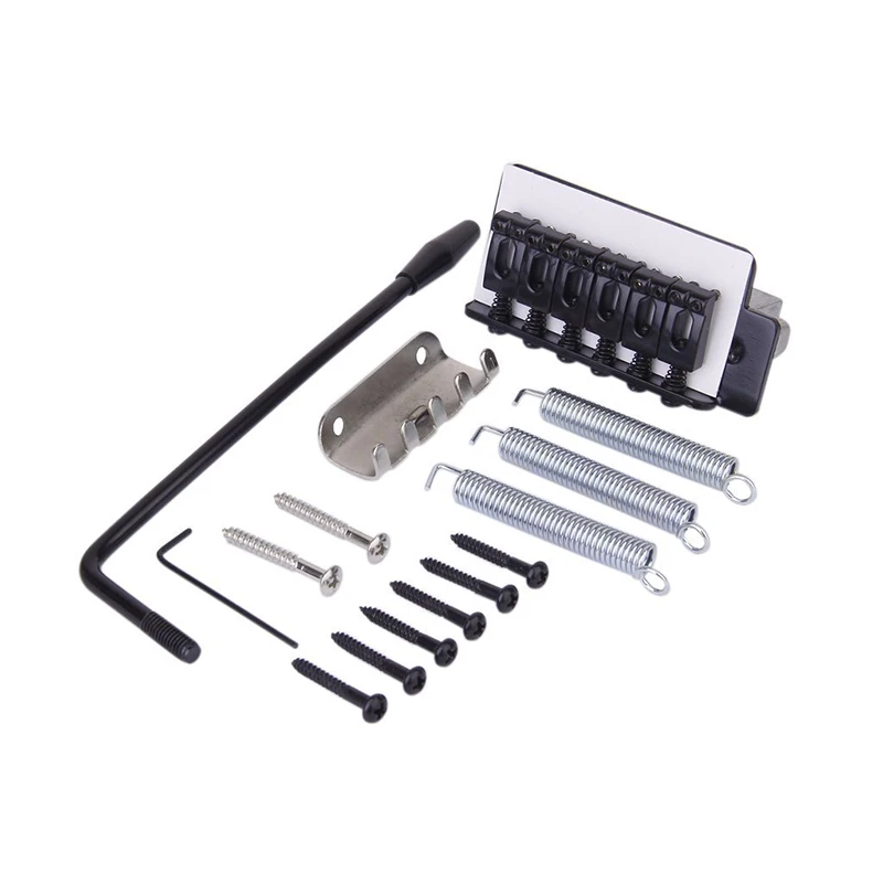 

Black Tremolo Bridge Set for Strat Electric Guitar St
