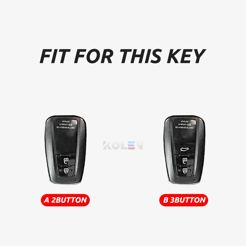 Custodia morbida per chiave a distanza per auto in TPU proteggi Shell per Toyota Camry RAV4 Prius Avalon C-HR Corolla Prado Land Cruiser accessori - Hf781a160779949bfb9ec3a6376f1bc5eA