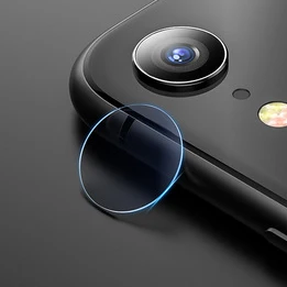 Роскошный Металлический объектив для iphone XR защитное кольцо камера защита круг+ мобильный телефон прозрачная боковая пленка/Защитная пленка для объектива - Цвет: iPhone XR