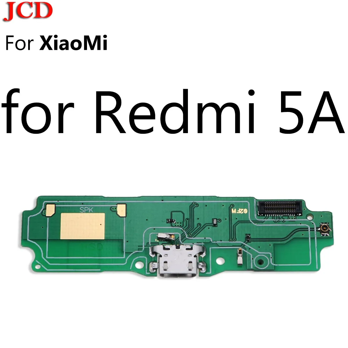 JCD 2 шт. USB разъем зарядного устройства Разъем Порт док-станция гибкий кабель для Xiaomi для Redmi 2 2A 3S 4A 4X 5A Note4X Global 4 Note 3 Pro 5A - Color: For Redmi Note 5A