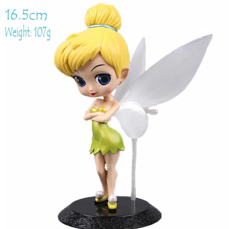 Экшн фигурка Принцессы Диснея Q Version персонажи колокольчик Принцесса Жасмин ПВХ