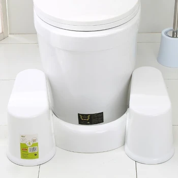 

Non-Slip Removable Toilet Step Stool Bathroom Aid For Constipation Piles Relief