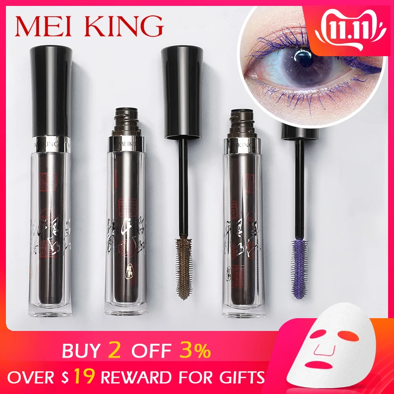 

MEIKING Mascara Makeup Waterproof Lengthening EyeLashes Cosmetics Mascaras Women False EyeLashes Durable Shaping Makeup Mascara